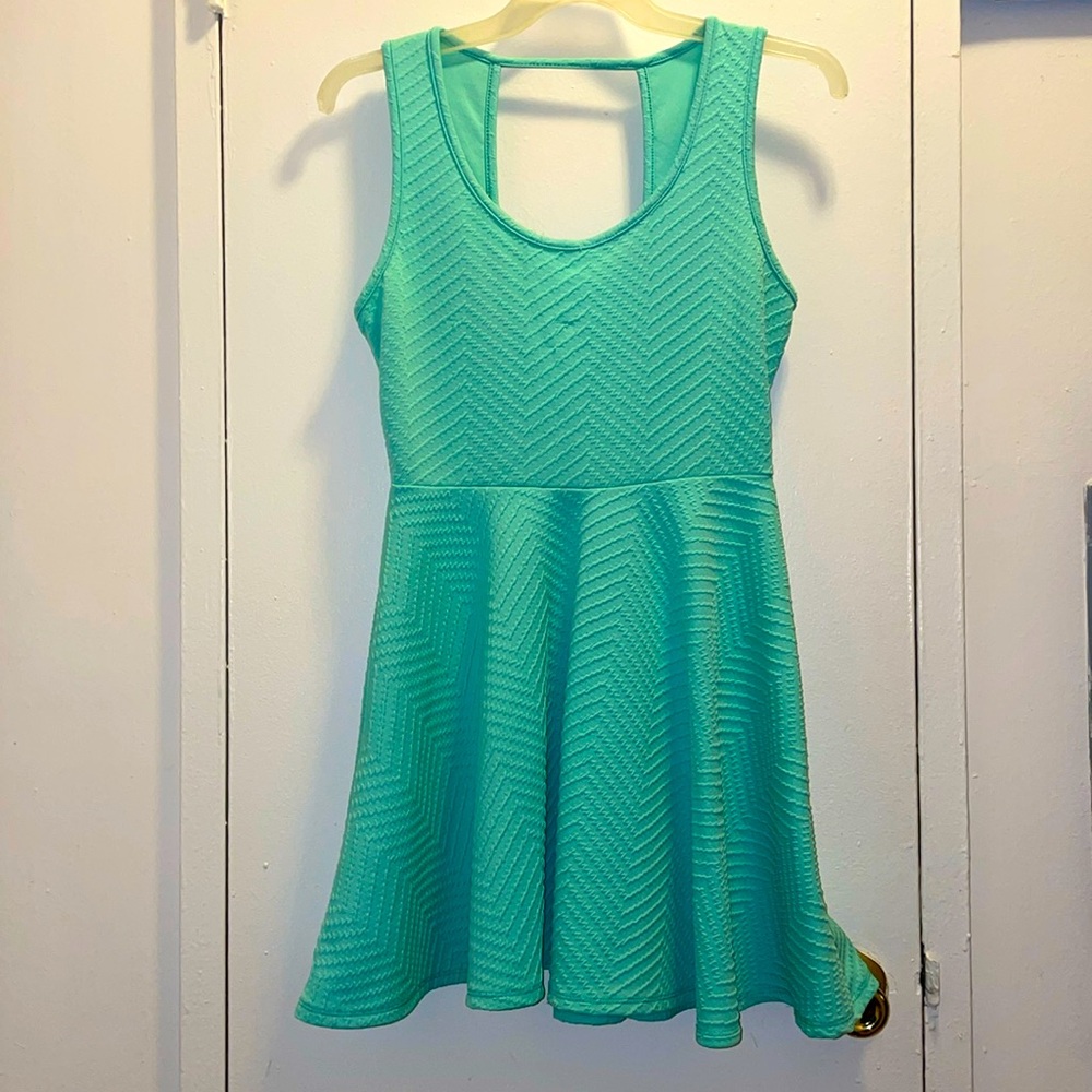 Mint Green Skater Dress
